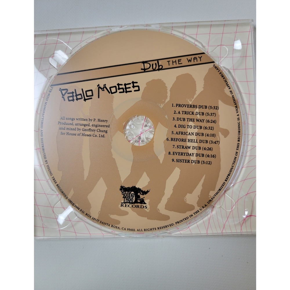 Pablo Moses Pave The Way + Dubs 2-CD Set Roots Reggae Young Tree Records 2004 - Picture 6 of 6